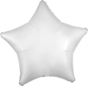 Satin Luxe - White Satin Star