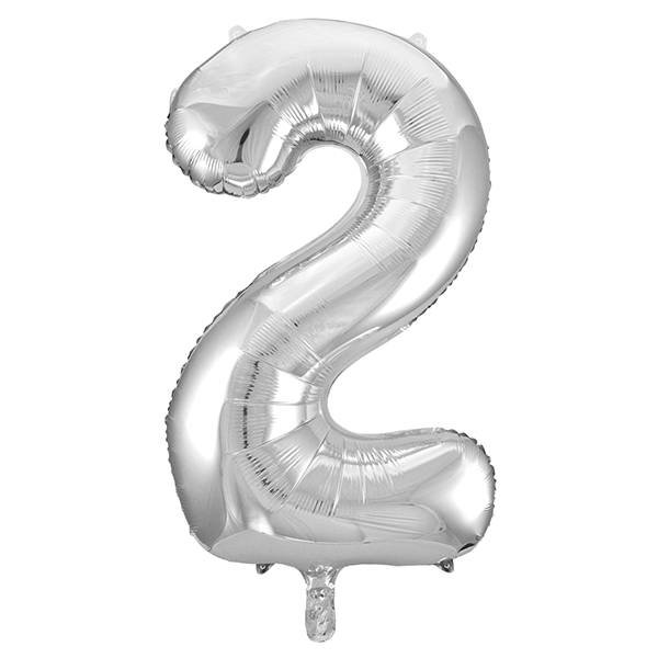 Number 2 Silver 34″