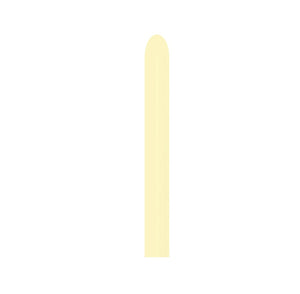 T260 - Pastel Matte Yellow 620 - 50 Pcs