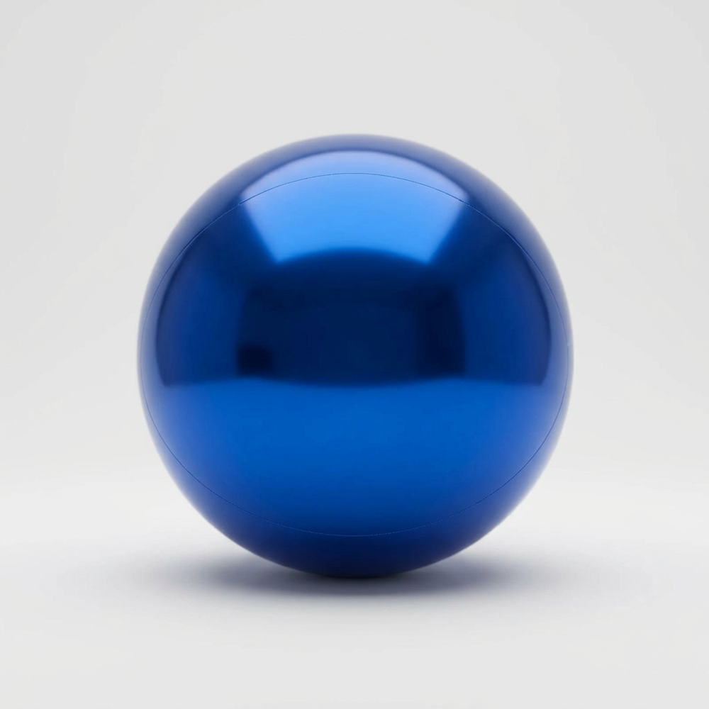 Bola azul individual