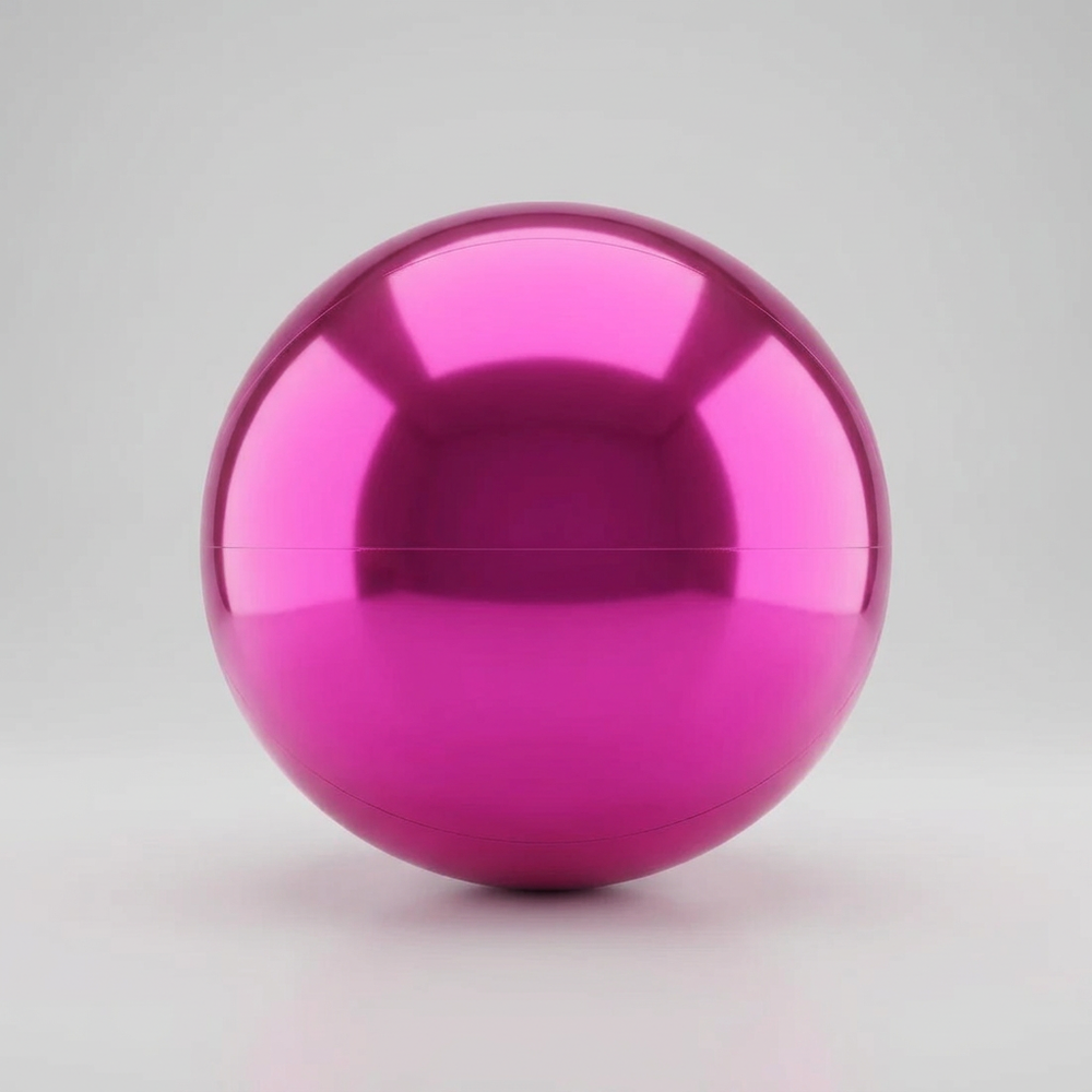Bola fucsia individual