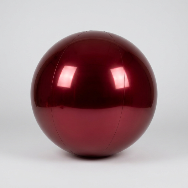 Bola rojo oscuro individual