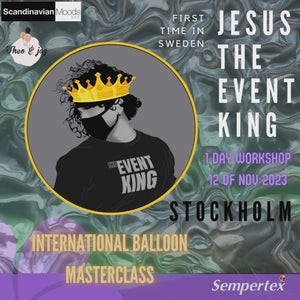 1 DAY - BALLOON WORKSHOP - 12 NOV STOCKHOLM