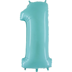 Number 1 - Light Blue - 40 inch - Grabo