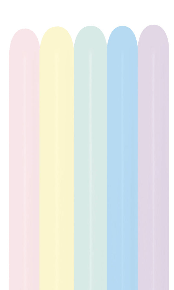 T260 - Pastel Matte Assortment - 600 - 100 Pcs