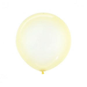 R24 - Crystal Pastel Yellow - 321 - 10 Pcs