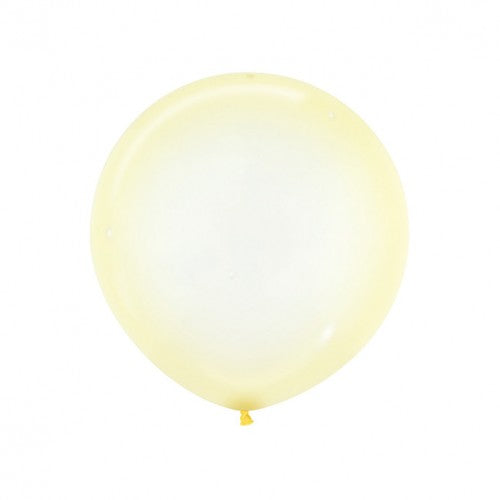 R24 - Crystal Pastel Yellow - 321 - 10 Pcs