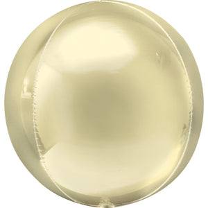 Orbz Pastel Yellow Foil Balloon G20