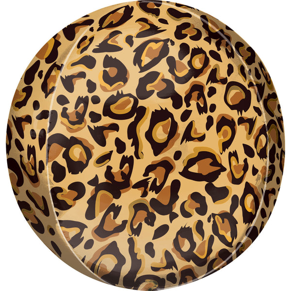 Orbz Leopard Print Foil Balloon G20