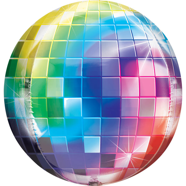 Orbz Disco BallFoil balloon G20 38cm X 40 cm